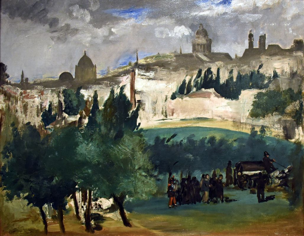 Edouard Manet 1867 The Funeral From New York Metropolitan Museum Of Art At New York Met Breuer Unfinished